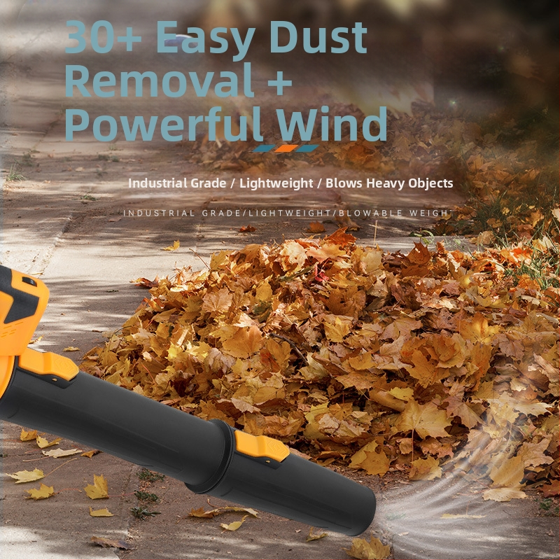 Forest Explorer Ασύρματος επαναφορτιζόμενος φυσητήρας φύλλων με μπαταρία λιθίου – Υψηλή ισχύς, φυσητήρας σκόνης (Μάρκα: Forest Explorer)