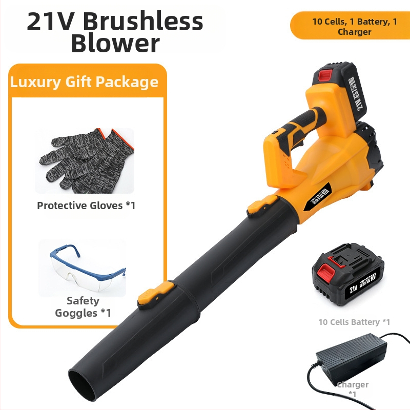 Forest Explorer Ασύρματος επαναφορτιζόμενος φυσητήρας φύλλων με μπαταρία λιθίου – Υψηλή ισχύς, φυσητήρας σκόνης (Μάρκα: Forest Explorer)