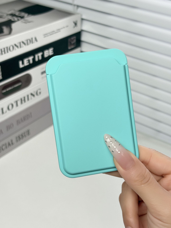 Husa de telefon cu inel magnetic și suport pentru două carduri pentru încărcare wireless - capac spate PC, turnare prin injecție