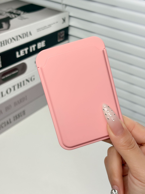 Husa de telefon cu inel magnetic și suport pentru două carduri pentru încărcare wireless - capac spate PC, turnare prin injecție