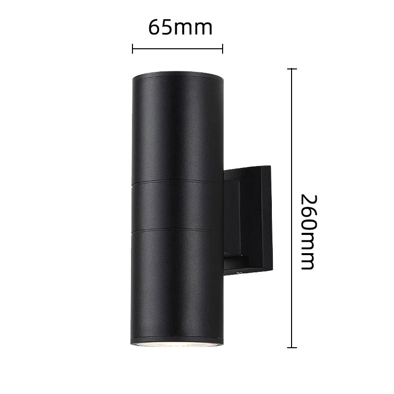 Lumină de perete exterior, 220V, 1200 lm, 2700–6500K, IP65, durată de viață 30.000 h