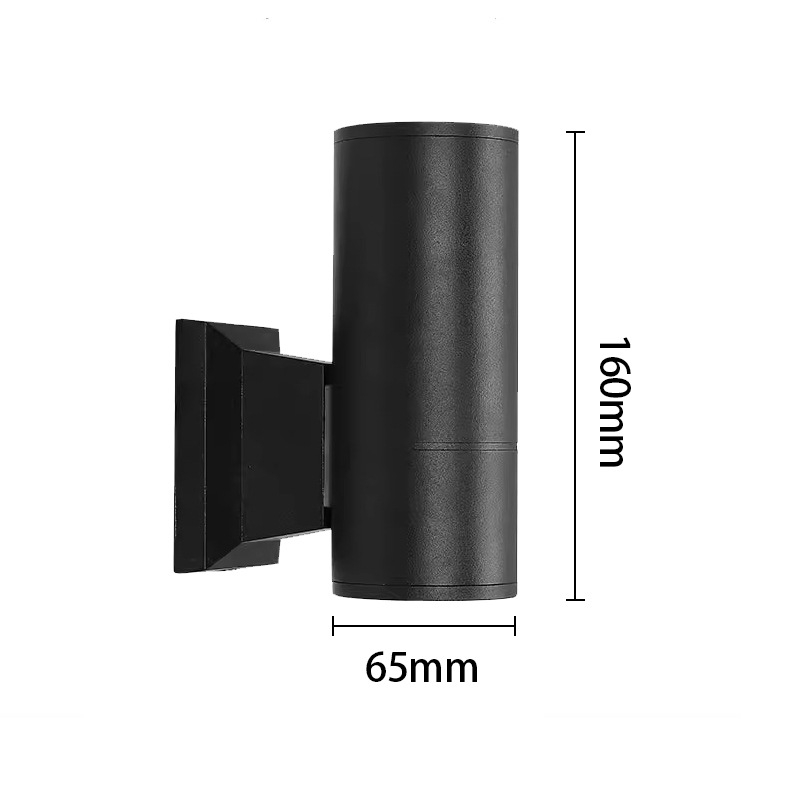 Lumină de perete exterior, 220V, 1200 lm, 2700–6500K, IP65, durată de viață 30.000 h