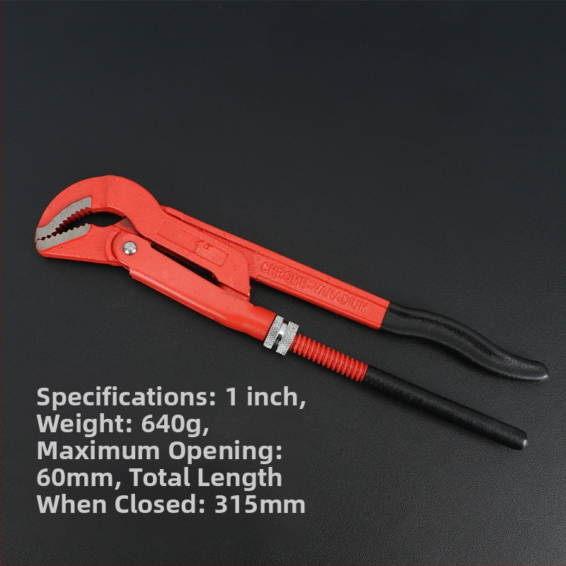 Set alata: kliješta za cijevi i ključ: okrugli ključ za cijevi, alat za instalaciju vodovoda, kliješta s orlovim kljunom