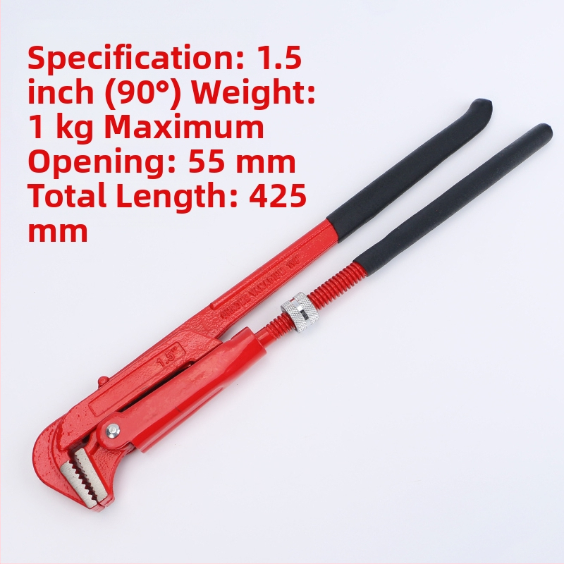 Set alata: kliješta za cijevi i ključ: okrugli ključ za cijevi, alat za instalaciju vodovoda, kliješta s orlovim kljunom