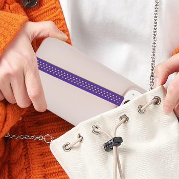 Силиконов ланярд за мобилен телефон със каишка за китката, инжекционно формована конструкция, метална катарама, печат на лого, персонализиран