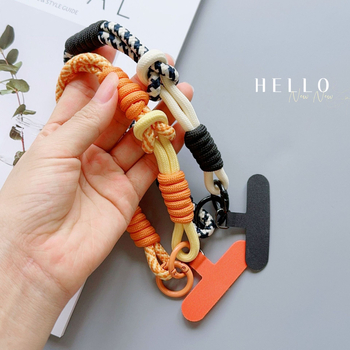 Унисекс презрамка за мобилен телефон от найлон; полиестърно въже; метална катарама