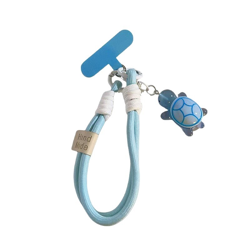 Ланярд за мобилен телефон с найлонов шнур и пластмасова катарама, унисекс, пластмасов материал