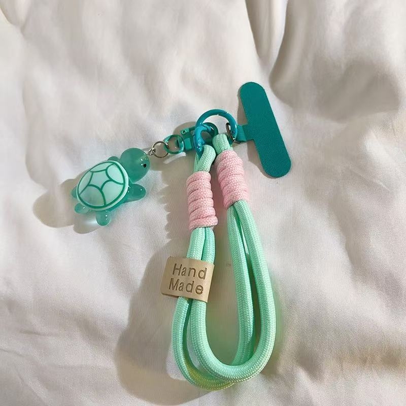 Ланярд за мобилен телефон с найлонов шнур и пластмасова катарама, унисекс, пластмасов материал