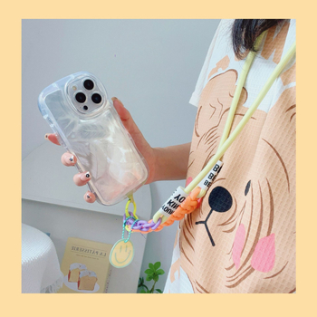 Мобилна презрамка за телефон, унисекс, полиестерен шнур, метална катарама