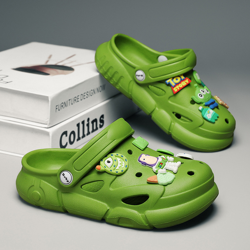 Baotou stil EVA sandale za djecu i tinejdžere, unisex, proljeće 2023