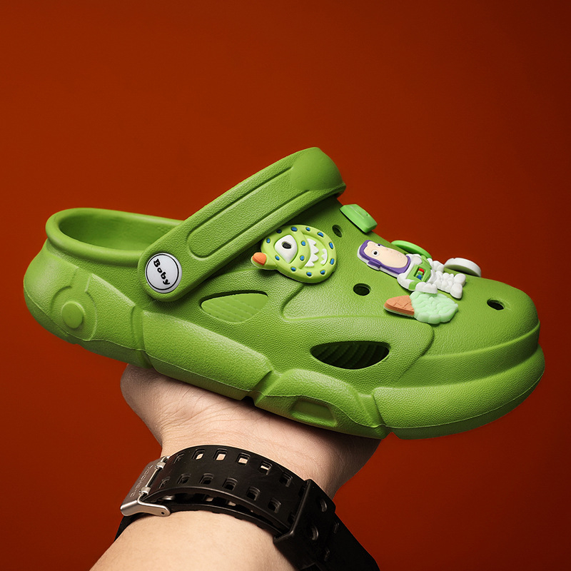 Baotou stil EVA sandale za djecu i tinejdžere, unisex, proljeće 2023