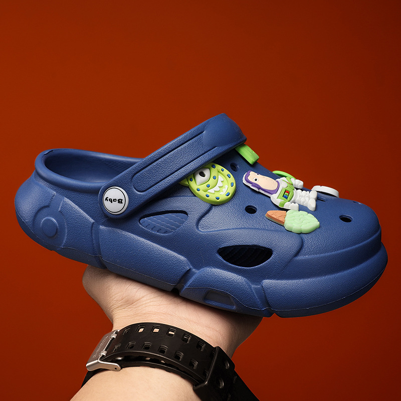 Baotou stil EVA sandale za djecu i tinejdžere, unisex, proljeće 2023