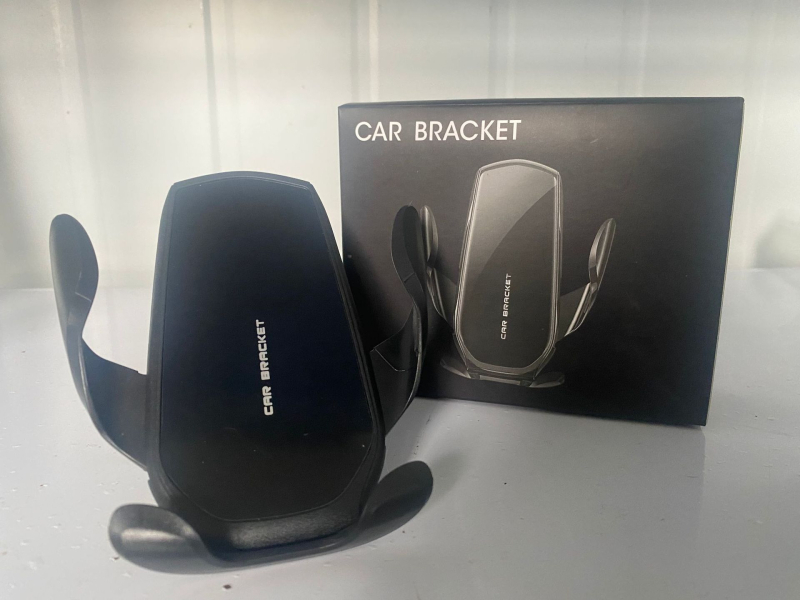 Automobilio telefono laikiklis oro išmetimo angai, gravitacinis stabilizatorius navigacijai, snap-on montavimas, be maitinimo (Snap-on montavimas; Oro išleidimo anga; Gravitacinis stabilizavimas; Navigacijai)