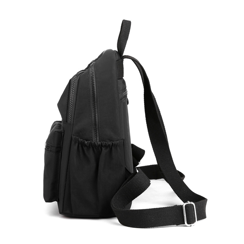 Mestský ruksak - street trend dizajn, nylon, polyesterová podšívka, zips otvorenie, vnútorná kapsa na zips