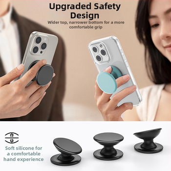 Σιλικονούχος στηριγμός κινητού με αερόσακο - αναδιπλούμενος τηλεσκοπικός, μοντέλο 24-07, συμβατός με Apple, Samsung, Huawei, Oppo