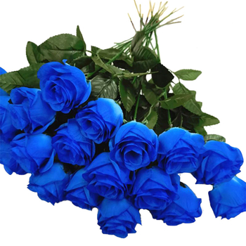 Изкуствена роза на едно стъбло от коприна; стилове: модерна простота, нордичен стил, пасторален стил, малък свеж стил, античен стил и стил Тан; подходяща за сватби, реквизит за снимки и домашна украса