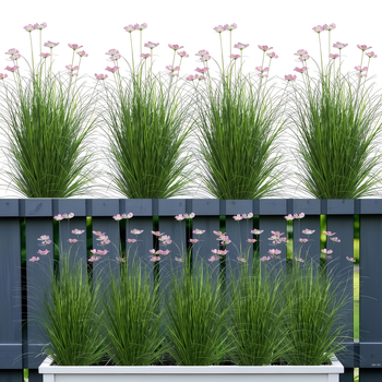 Изкуствена тревна композиция със симулирана трева с един клон, мек PVC – за сватби, реквизит за снимки и домашна декорация