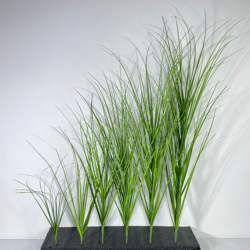 Изкуствена тревна композиция със симулирана трева с един клон, мек PVC – за сватби, реквизит за снимки и домашна декорация