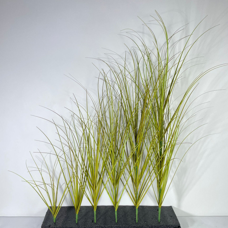 Изкуствена тревна композиция със симулирана трева с един клон, мек PVC – за сватби, реквизит за снимки и домашна декорация