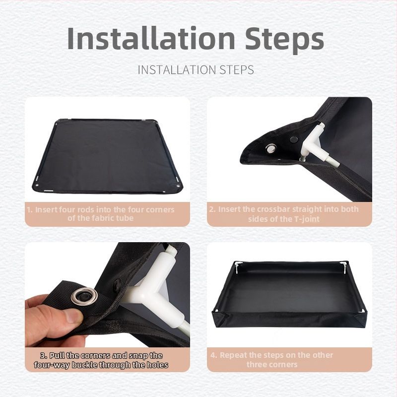 Портативен сгъваем пясъчник и воден басейн за деца с образователна космическа тематика — Oxford PVC