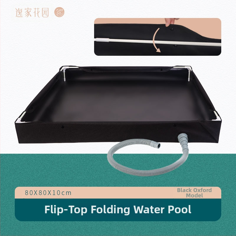 Prijenosni sklopivi sandkasten i vodeni bazen za djecu sa svemirskom temom — Oxford PVC