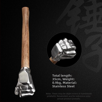 Σφυρί μπιένας με κεφαλή από ανοξείδωτο ατσάλι, ξύλινη λαβή, 0.2 kg