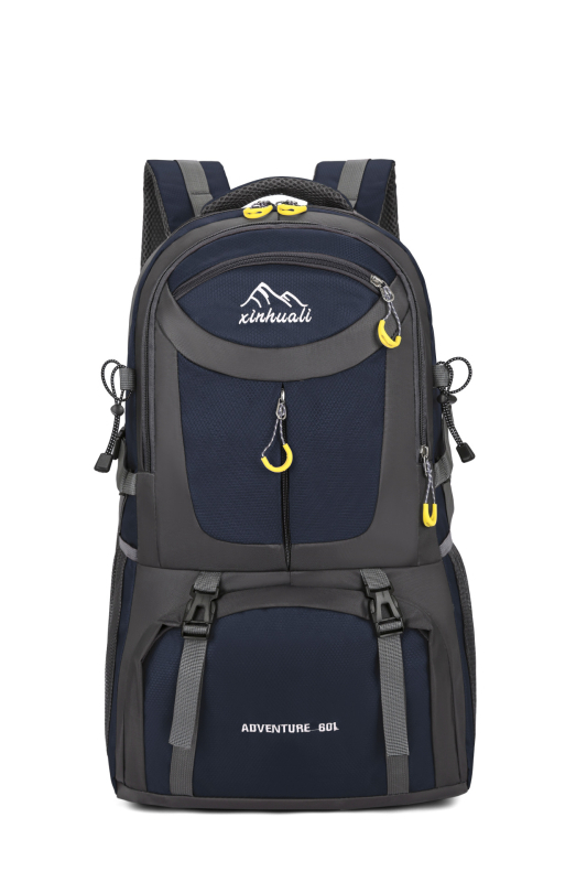 Σακίδιο πεζοπορίας, unisex, πολυεστέρας, καμπύλες ιμάνες ώμου, για υπαίθρια αθλήματα, στυλ χαλαρού ταξιδιού