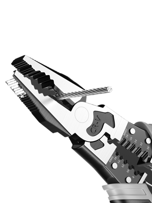 Заключващи клещи за електротехници, мултифункционални, индустриално качество, комплект