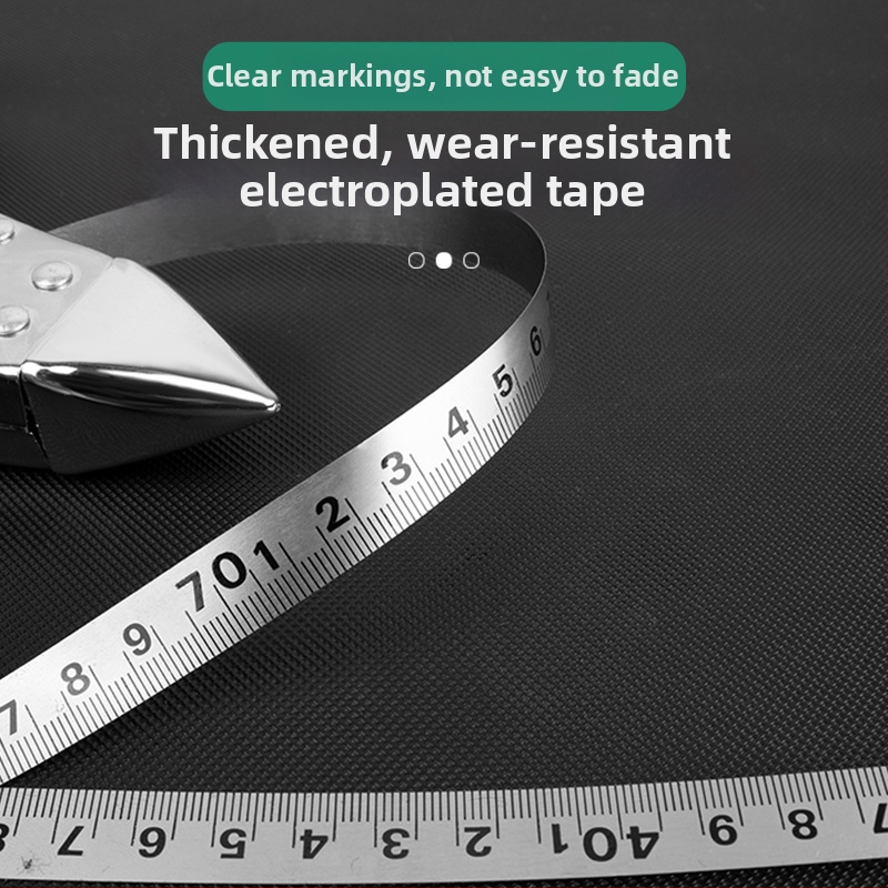 Merací pás s rámovou konštrukciou z nehrdzavejúcej ocele pre meranie na stavenisku, s pripojením na stojan