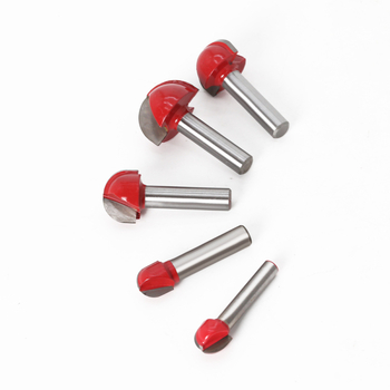 8-φλετ ball-nose φρέζα για ξύλο, στρογγυλό κάτω, ανάγλυφο σε ημιπερίμετρο για CNC χαρακτική