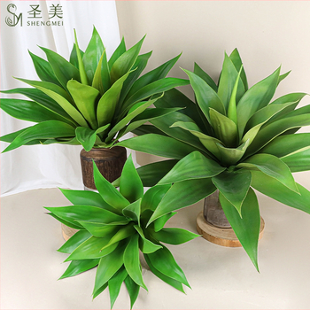 Dirbtinis agavų augalas – dekoratyvinis elementas lauko zonoms ir namų dekorui; Prekės ženklas Holy Beauty; Tipas: Simulation Agave; Panaudojimas: lauke, fotografijos rekvizitai, namų dekoras