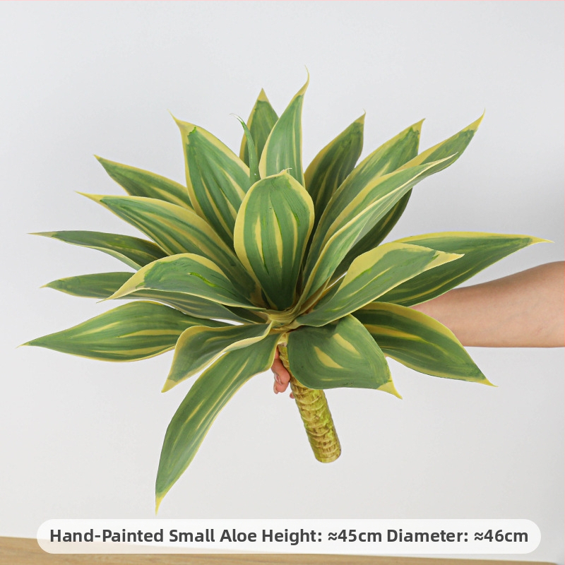 Dirbtinis agavų augalas – dekoratyvinis elementas lauko zonoms ir namų dekorui; Prekės ženklas Holy Beauty; Tipas: Simulation Agave; Panaudojimas: lauke, fotografijos rekvizitai, namų dekoras