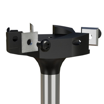 Φρέζα Τ-οπής για ξύλο, τριών ακμών σχεδίαση, από σκληρυμένο καρβίδιο