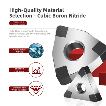 CBN CNC sukamasis peilis VNMG160404/08/12 – NC pjovimo įrankis