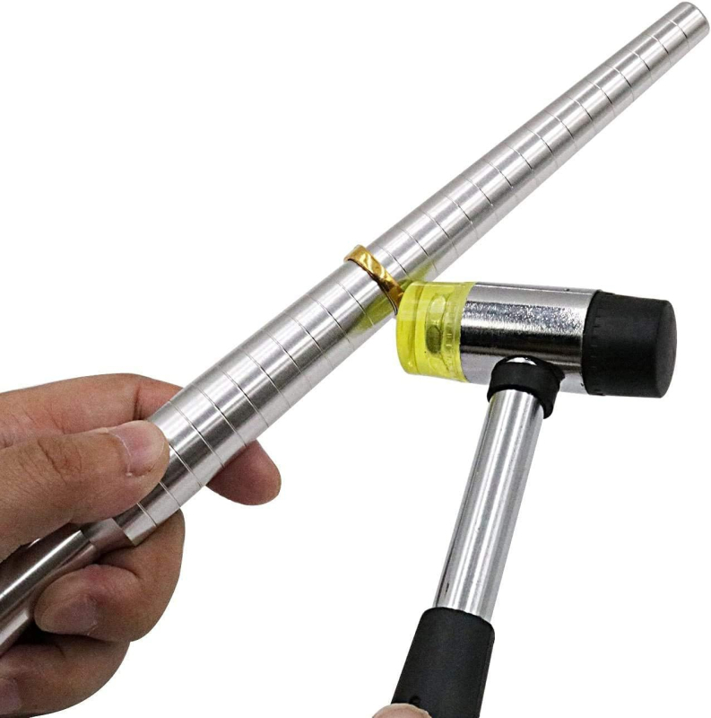 US комплект за измерване на пръстени с измервателни пръчки CNSTZBC, модел HXF3300014, тегло 410 g