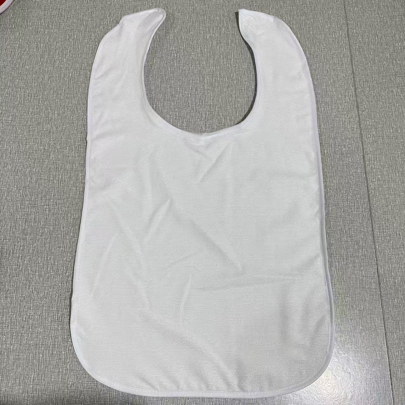 Детски лигавник за хранене, унисекс, антизамърсяващ, регулируем, полиестерен плат, едноцветен