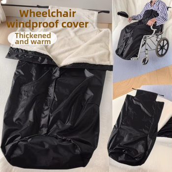 Полупокрив термо одеяло за инвалидна количка, коприна-памук и кадифе; основна тъкан: beddy velvet; съдържание на основния компонент: 91–100%; подпомагаща материя: Oxford cloth + bedi velvet; машинно пране.