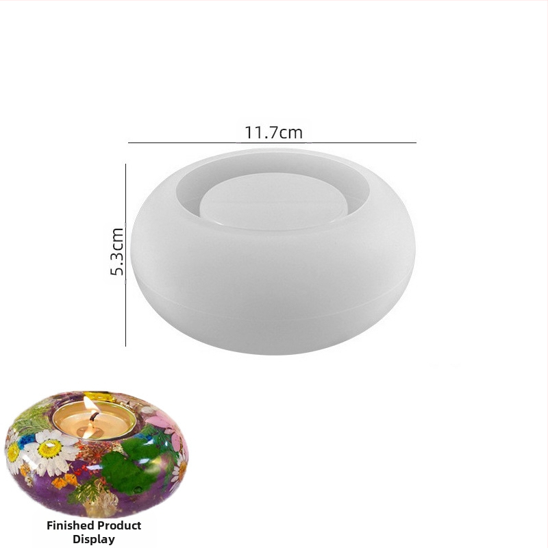 Silikónová forma na sviečky – 3D guľatý/oválny tvar, pre DIY gypsové ozdoby, pečenie (Materiál: Silikón; Tvar: Guľatý; Použitie: Sviečka; Kategória: Formy na pečenie)