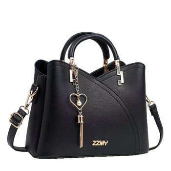 Дамска чанта Tote в стил улична мода, PU кожа, подплата полиестер, хоризонтална квадратна форма, с цип, вътрешна ламинирана секция с цип, с една презрамка