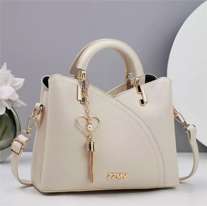 Дамска чанта Tote в стил улична мода, PU кожа, подплата полиестер, хоризонтална квадратна форма, с цип, вътрешна ламинирана секция с цип, с една презрамка