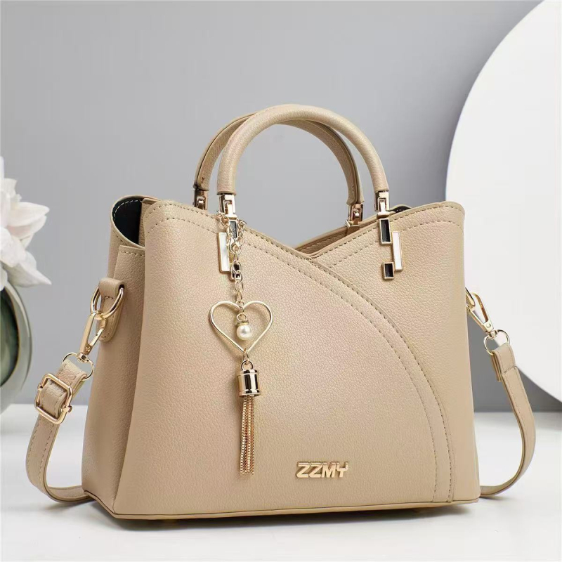 Дамска чанта Tote в стил улична мода, PU кожа, подплата полиестер, хоризонтална квадратна форма, с цип, вътрешна ламинирана секция с цип, с една презрамка