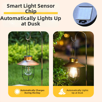 Saulės peizažo apšvietimas TY-K108, geležinis korpusas, LED, IP44