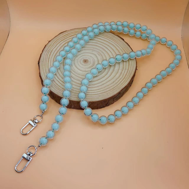 Šnúrka na telefón s korálkami, ručne vyrábané korálky, akrylový materiál, Guangman jewelry, zimná verzia 2024