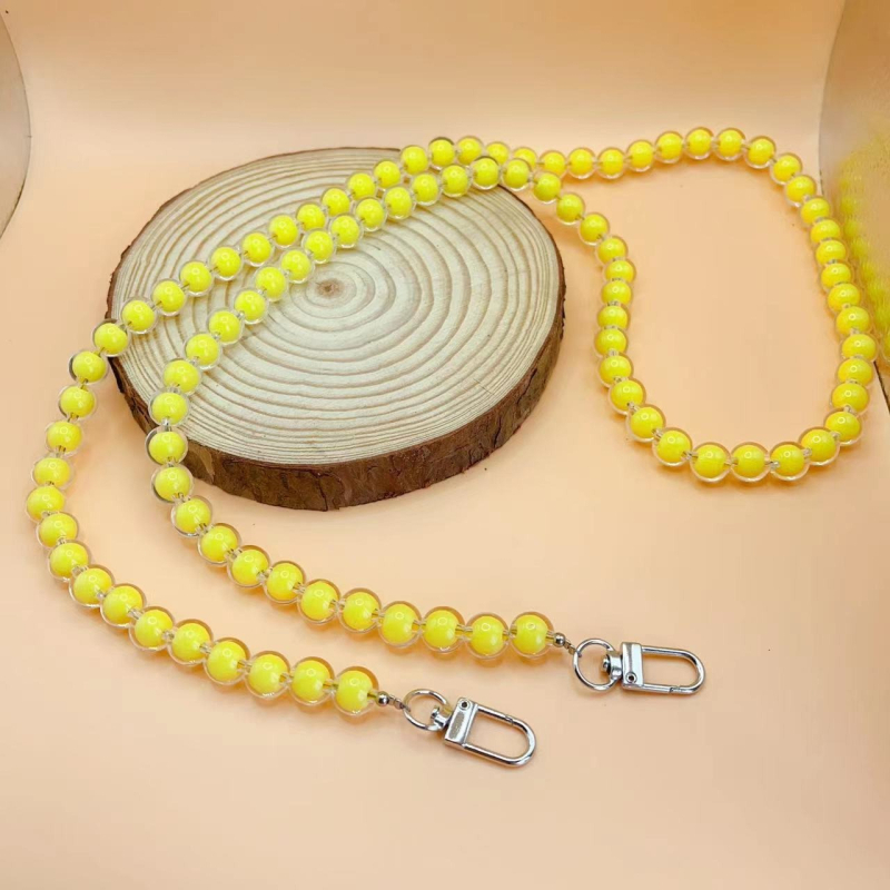Šnúrka na telefón s korálkami, ručne vyrábané korálky, akrylový materiál, Guangman jewelry, zimná verzia 2024