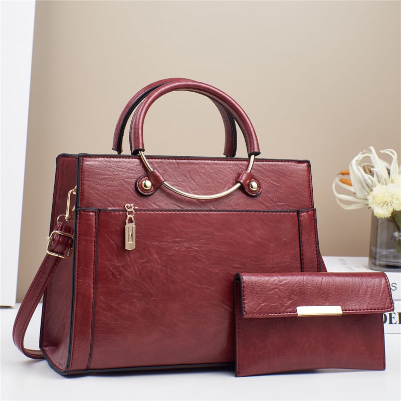 PU crossbody taška pre ženy – bucket štýl, horizontálne štvorcový tvar, zapínanie na zips, podšívka z polyesteru