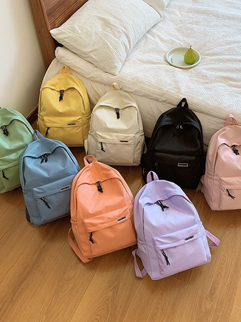 Unisex Oxford batoh na každodenné použitie, kapacita do 20 l, japonsky inšpirovaný voľný štýl