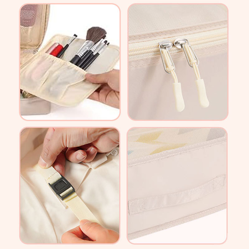 Осемчастен комплект пътни чанти за съхранение и подреждане на бельо – органайзери за багаж, за пътуване