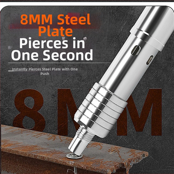 Пистолет за пирони за рамково строителство; стоманено тяло; ниско ниво на шум