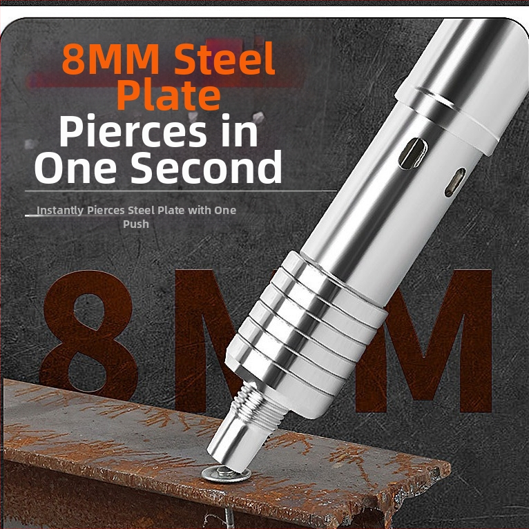 Пистолет за пирони за рамково строителство; стоманено тяло; ниско ниво на шум