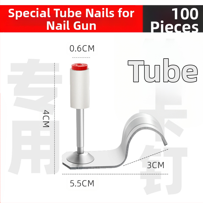 Пистолет за пирони за рамково строителство; стоманено тяло; ниско ниво на шум